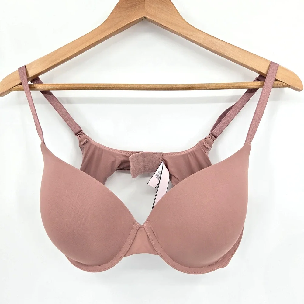 Victorias Secret T-Shirt Lightly Lined Demi Bra Pink Size 36D